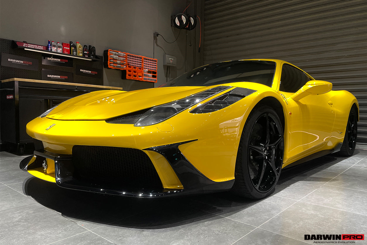 2010-2015 Ferrari 458 Coupe  Spider Speciale Style Hood - DarwinPRO Aerodynamics