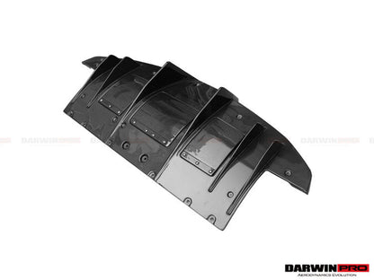 DarwinPRO 2013-2015 Ferrari 458 Speciale Carbon Fiber Rear Diffuser - DarwinPRO Aerodynamics