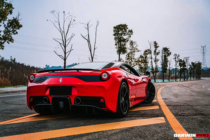 DarwinPRO 2013-2015 Ferrari 458 Speciale Carbon Fiber Rear Diffuser - DarwinPRO Aerodynamics