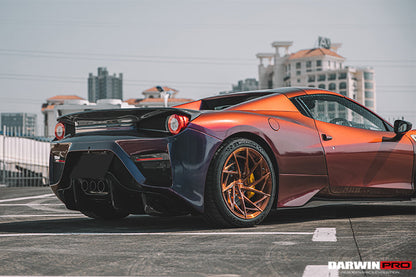 DarwinPRO 2010-2015 Ferrari 458 Coupe Spider BKSS Style Side Skirts - DarwinPRO Aerodynamics