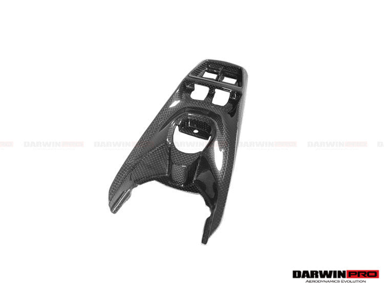 2015-2020 Ferrari 488 GTB & Spider Dry Carbon Fiber Bridge Support & Windows Switches Panel - DarwinPRO Aerodynamics