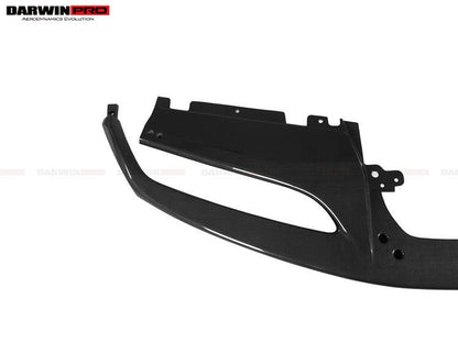 DarwinPRO 2015-2020 Ferrari 488 GTB & Spider Carbon Fiber Front Lip - DarwinPRO Aerodynamics