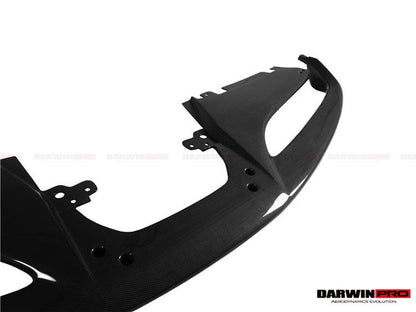 DarwinPRO 2015-2020 Ferrari 488 GTB & Spider Carbon Fiber Front Lip - DarwinPRO Aerodynamics