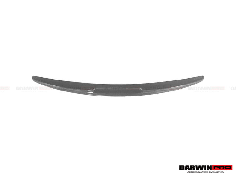 2015-2020 Ferrari 488 GTB BKSS Style Carbon Fiber Trunk Spoiler - DarwinPRO Aerodynamics