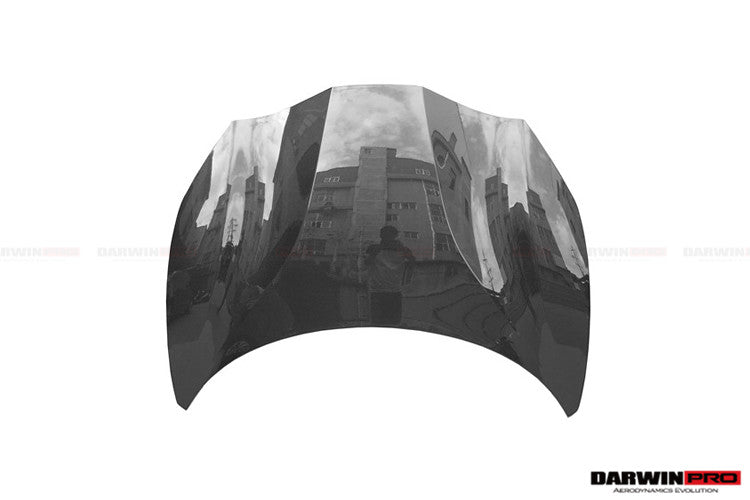 2015-2020 Ferrari 488 GTB & Spider Carbon Fiber Hood - DarwinPRO Aerodynamics