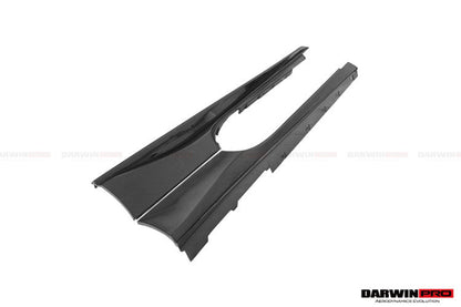 2015-2020 Ferrari 488 GTB & Spider Side Skirts - DarwinPRO Aerodynamics