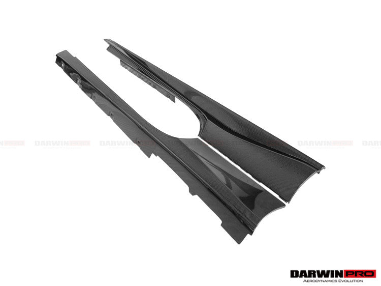 2015-2020 Ferrari 488 GTB & Spider Side Skirts - DarwinPRO Aerodynamics