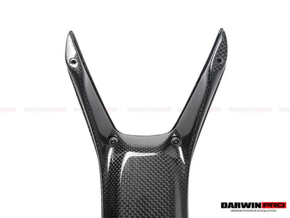 2015-2020 Ferrari 488 GTB & Spider Dry Carbon Fiber Bridge  Control - DarwinPRO Aerodynamics