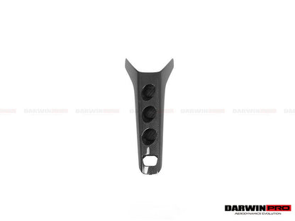 2015-2020 Ferrari 488 GTB & Spider Dry Carbon Fiber Bridge  Control - DarwinPRO Aerodynamics