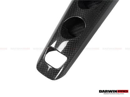 2015-2020 Ferrari 488 GTB & Spider Dry Carbon Fiber Bridge  Control - DarwinPRO Aerodynamics