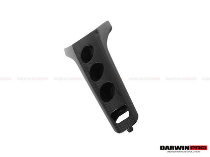 2015-2020 Ferrari 488 GTB & Spider Dry Carbon Fiber Bridge  Control - DarwinPRO Aerodynamics