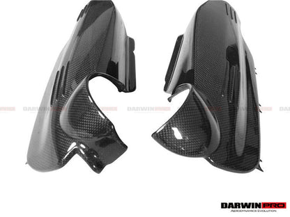 2015-2020 Ferrari 488 GTB & Spider Dry Carbon Fiber Engine Cover Replacement - DarwinPRO Aerodynamics