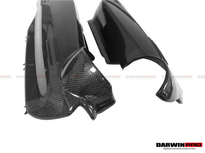2015-2020 Ferrari 488 GTB & Spider Dry Carbon Fiber Engine Cover Replacement - DarwinPRO Aerodynamics