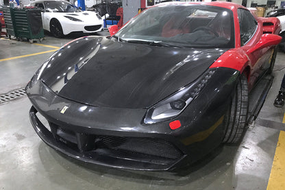 2015-2020 Ferrari 488 GTB & Spider Front Bumper - DarwinPRO Aerodynamics