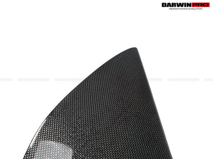 2015-2020 Ferrari 488 GTB & Spider Dry Carbon Fiber Side Air Intake Fins - DarwinPRO Aerodynamics