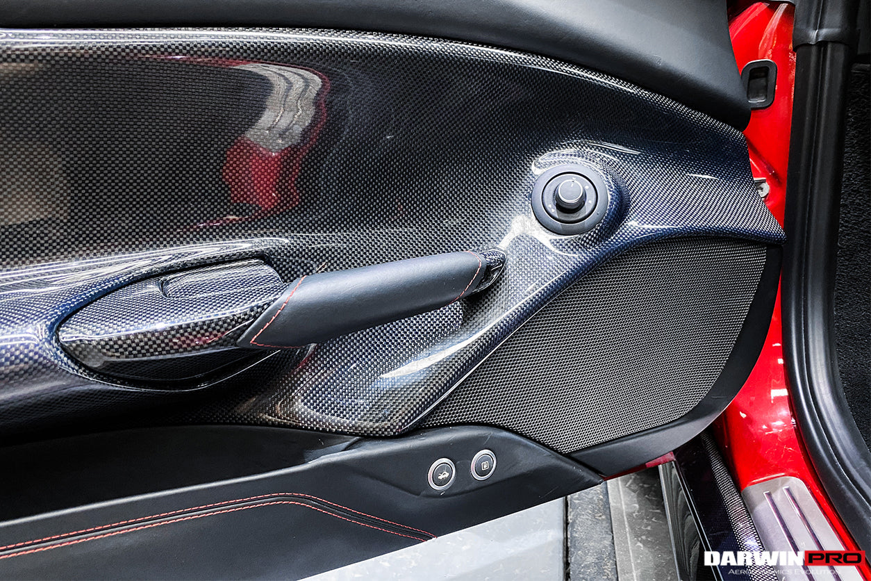 2015-2020 Ferrari 488 GTB & Spider Carbon Fiber Door Panel Interior