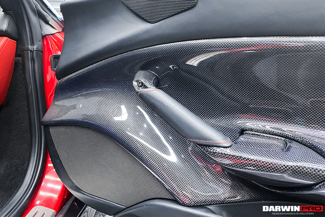 2015-2020 Ferrari 488 GTB & Spider Carbon Fiber Door Panel Interior