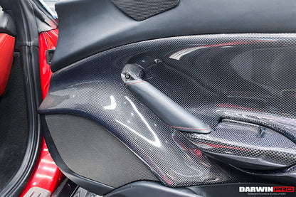 2015-2020 Ferrari 488 GTB & Spider Carbon Fiber Door Panel Interior