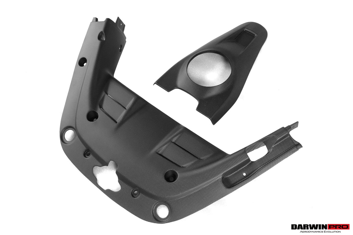 2021-UP Ferrari SF90 Spider OE Style Autoclave Carbon Fiber Engine Bay Interior - DarwinPRO Aerodynamics