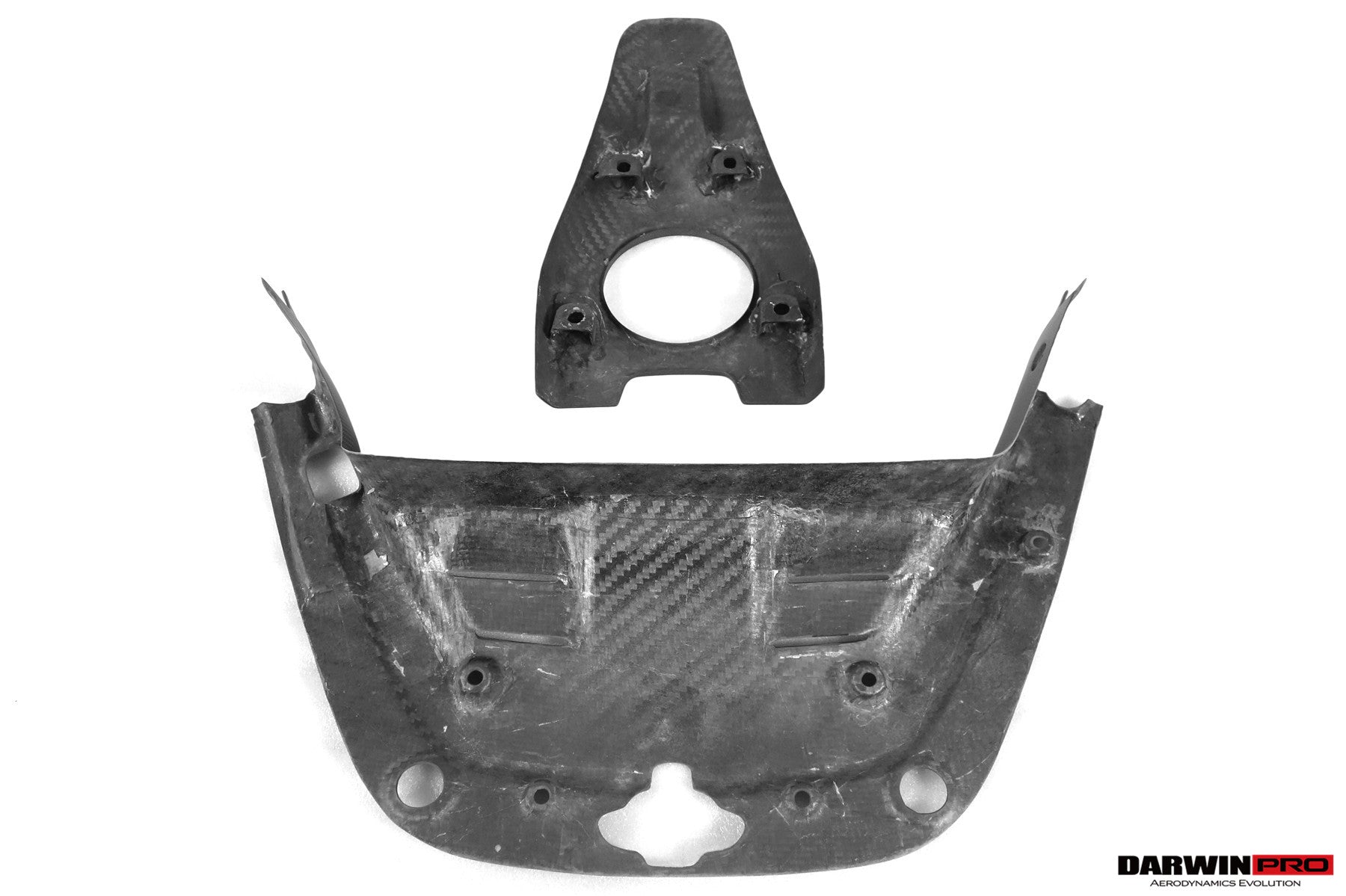 2021-UP Ferrari SF90 Spider OE Style Autoclave Carbon Fiber Engine Bay Interior - DarwinPRO Aerodynamics