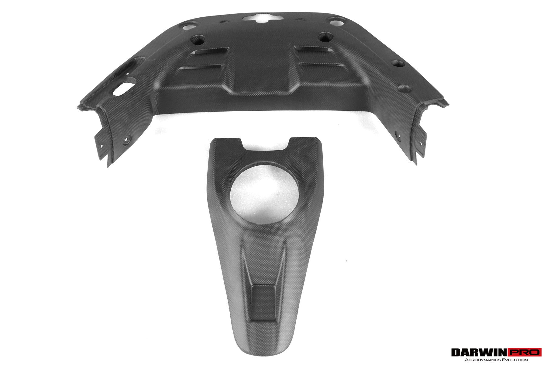 2021-UP Ferrari SF90 Spider OE Style Autoclave Carbon Fiber Engine Bay Interior - DarwinPRO Aerodynamics