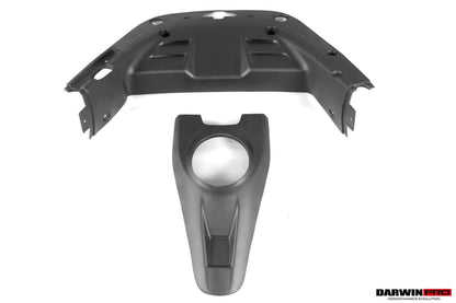 2021-UP Ferrari SF90 Spider OE Style Autoclave Carbon Fiber Engine Bay Interior - DarwinPRO Aerodynamics