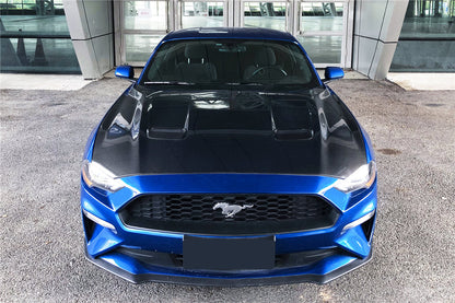 2018-2023 Ford Mustang Carbon Fiber Hood