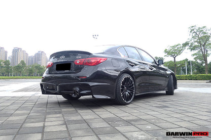 2014-2017 Infiniti Q50 Sedan EAU ROUGE Style Rear Bumper