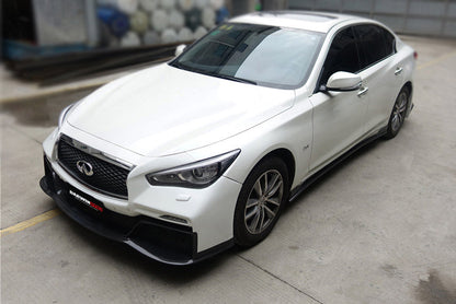 Darwinpro 2014-2022 Infiniti Q50 Sedan EAU ROUGE Style Front Bumper