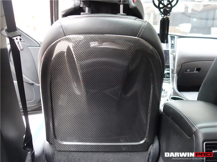 2014-2022 Infiniti Q50 Sedan Dry Carbon Fiber Seatback Replacement