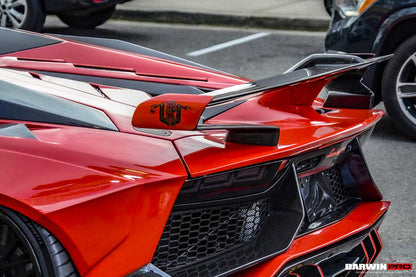 DarwinPRO 2011-2016 Lamborghini Aventador LP700 Roadster SV-BKSSII Style Carbon Fiber Aero Full Wide Body Kit