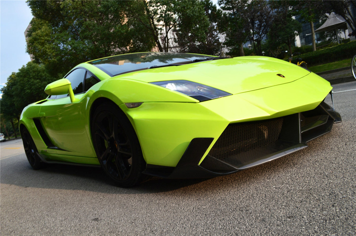 2009-2014 Lamborghini Gallardo VF Style Front Bumper - DarwinPRO Aerodynamics