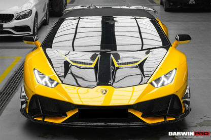 DarwinPRO 2019-2023 Lamborghini Huracan EVO 4WD ONLY BKSS Style Carbon Front Lip