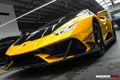 DarwinPRO 2019-2023 Lamborghini Huracan EVO 4WD ONLY BKSS Style Carbon Front Lip