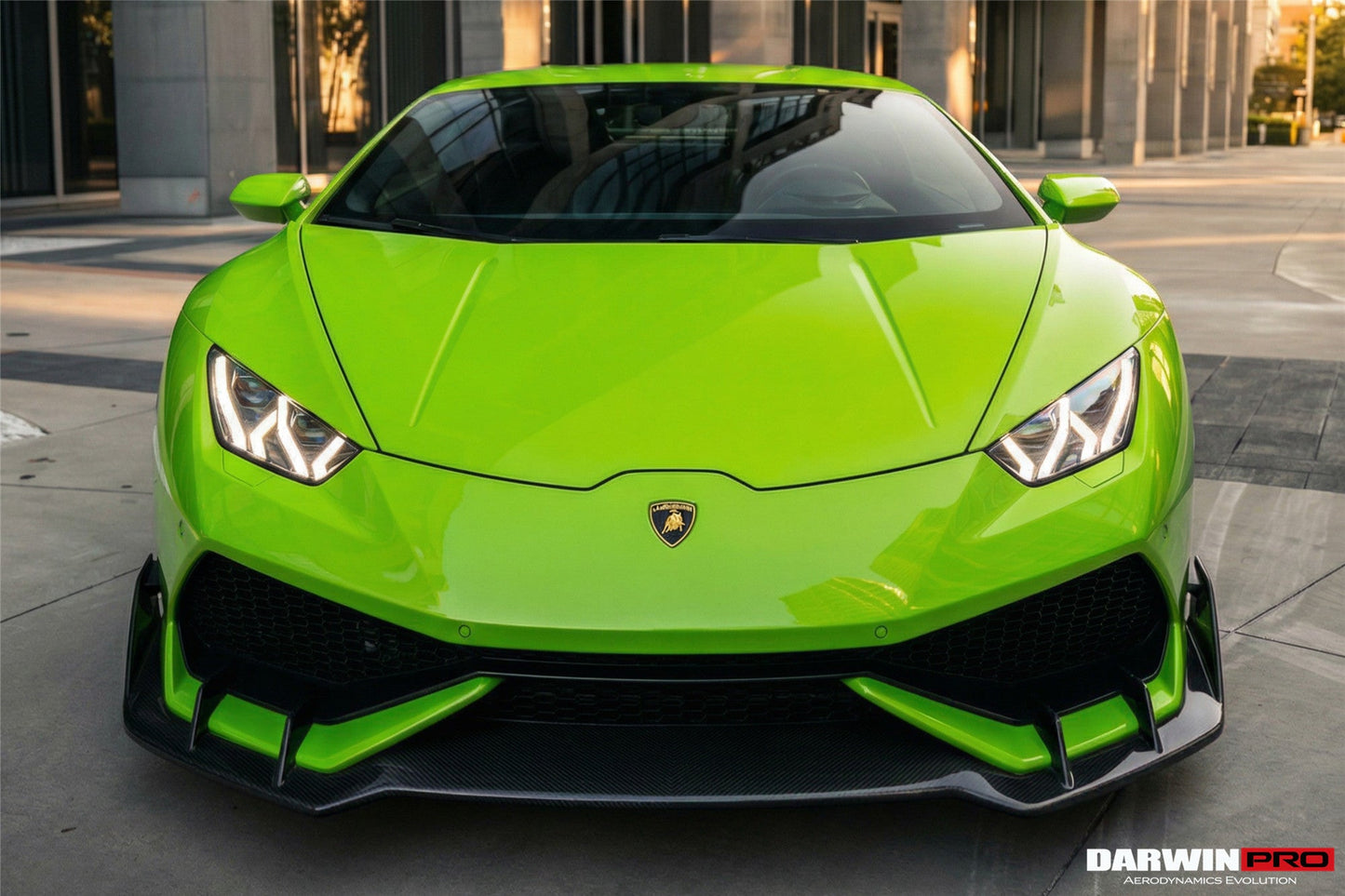 2015-2020 Lamborghini Huracan LP610 AO Style Carbon Fiber Front Lip
