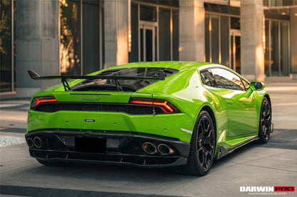 2015-2019 Lamborghini Huracan LP610 LP580 AO Style Carbon Fiber Aero - Full Kit - DarwinPRO Aerodynamics