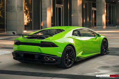 2015-2025 Lamborghini Huracan LP610 & LP580 & EVO & Tecnica AO Style Carbon Fiber Trunk Spoiler Wing