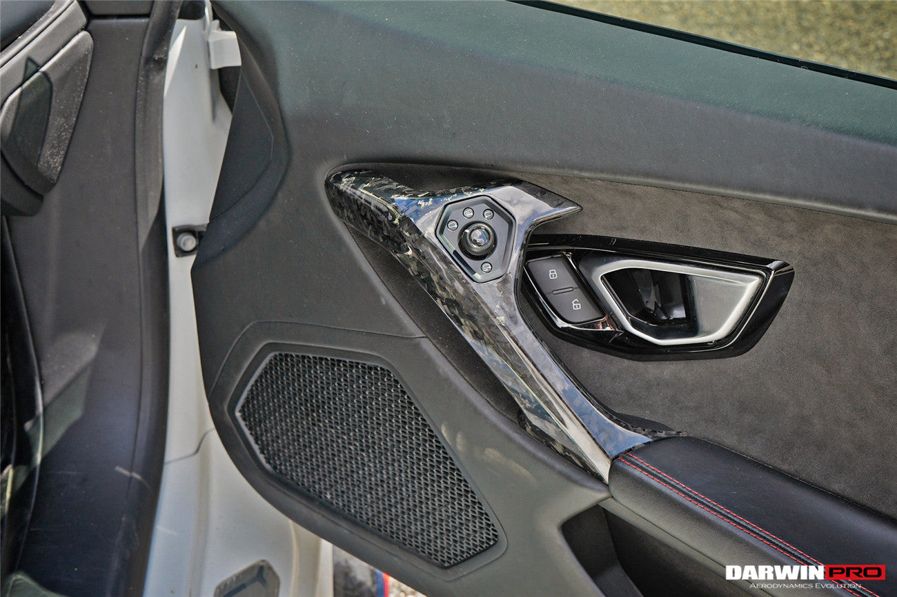 DarwinPRO 2015-2023 Lamborghini Huracan LP610 & LP580 & EVO Autoclave Carbon Fiber Door Handle - DarwinPRO Aerodynamics