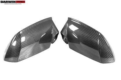 2015-2023 Lamborghini Huracan LP610 & LP580 & EVO & STO & PERFORMANTE Autoclave Carbon Fiber Mirror Housing Repalcement - DarwinPRO Aerodynamics