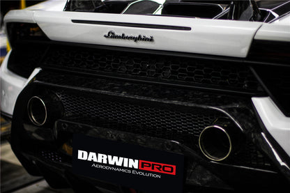 DarwinPRO 2015-2020 Lamborghini Huracan LP610 | LP580 | Performante Style Partial Carbon Rear Bumper - DarwinPRO Aerodynamics