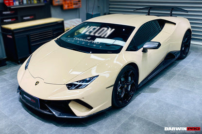2015-2025 Lamborghini Huracan LP610 & LP580 & EVO & STO & Tecnica PEVO Style Side Skirts - DarwinPRO Aerodynamics
