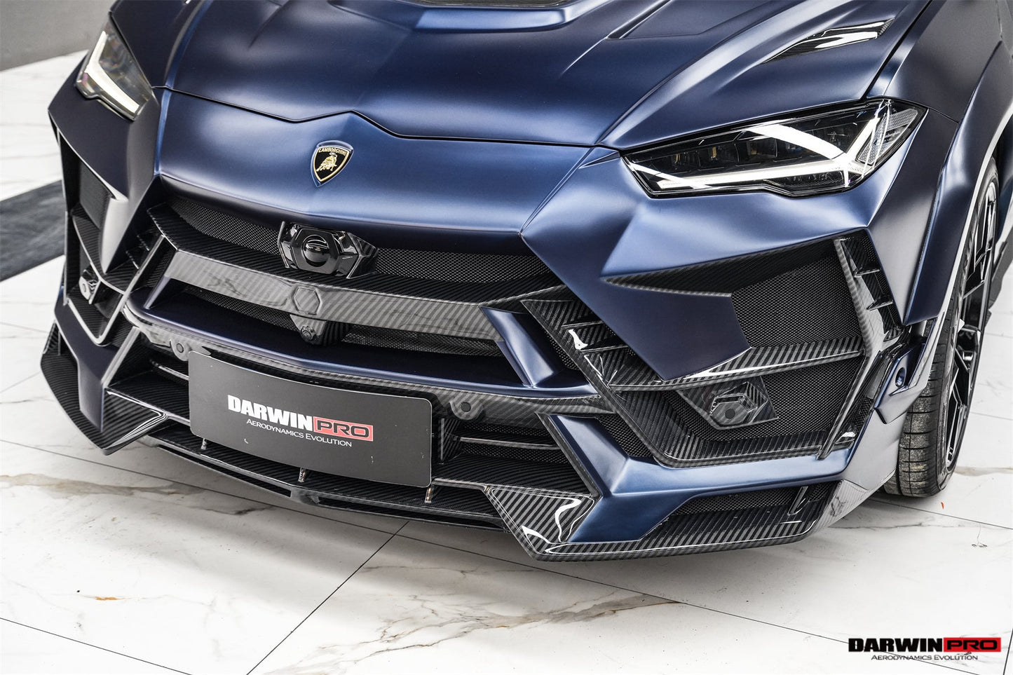 DarwinPRO 2018-2025 Lamborghini URUS BKSS Part Carbon Fiber Front Bumper