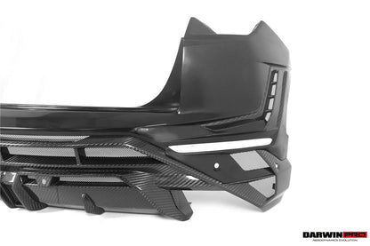 DarwinPRO 2018-2025 Lamborghini URUS BKSS Part Carbon Fiber Rear Bumper | Fits URUS, S, Performante