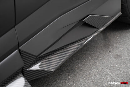 DarwinPRO 2018-2025 Lamborghini URUS BKSS Part Carbon Fiber Side Skirts | Fits URUS, S, Performante