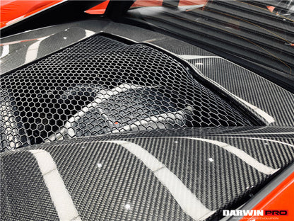 2015-2020 McLaren 540c 570s Coupe Autoclave Carbon Fiber Rear Engine Trunk Replacement - DarwinPRO Aerodynamics