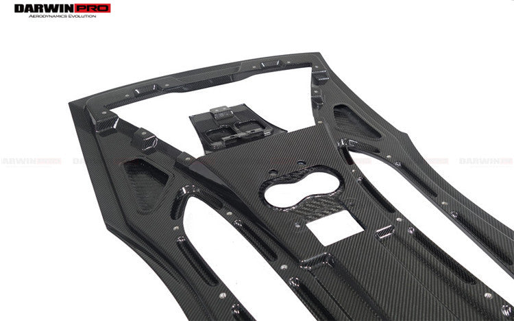 2015-2020 McLaren 540c 570s Coupe Autoclave Carbon Fiber Rear Engine Trunk Replacement - DarwinPRO Aerodynamics