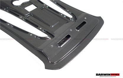 2015-2020 McLaren 540c 570s Coupe Autoclave Carbon Fiber Rear Engine Trunk Replacement - DarwinPRO Aerodynamics