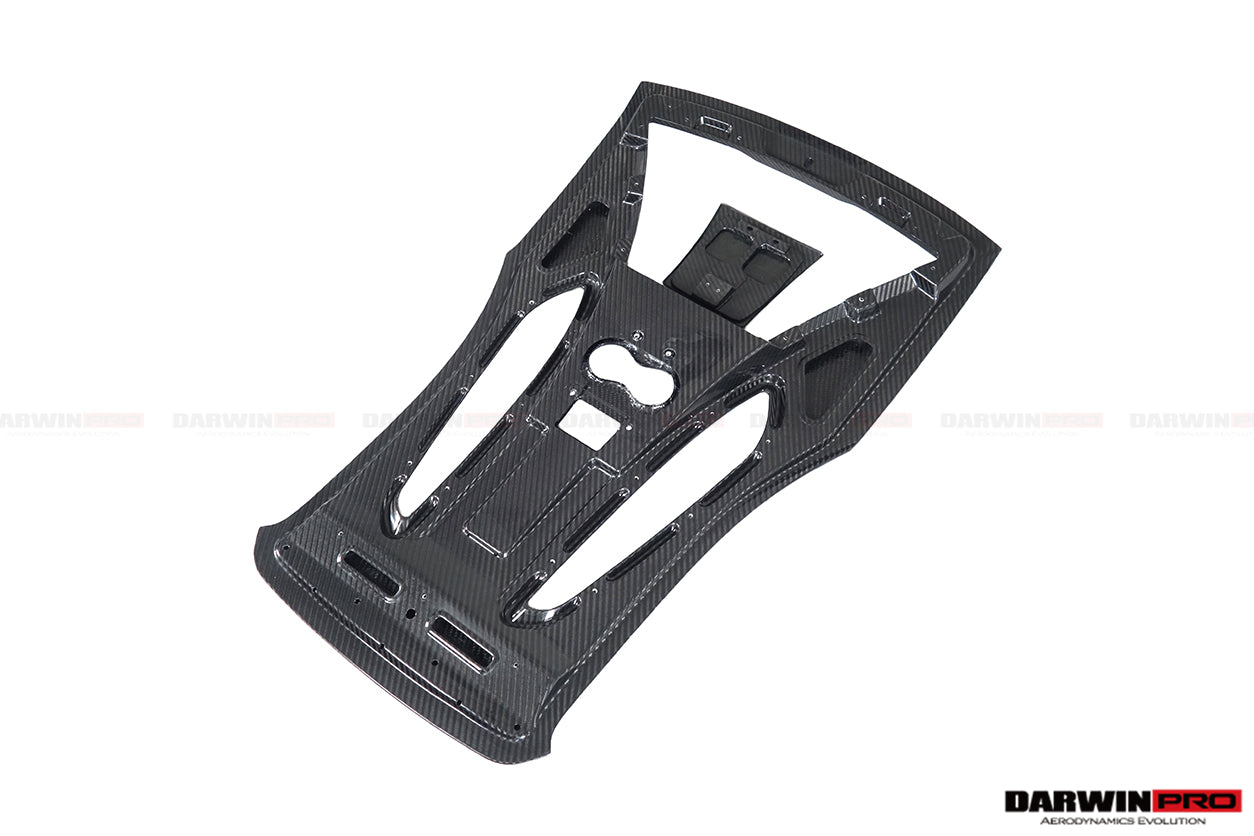 2015-2020 McLaren 540c 570s Coupe Autoclave Carbon Fiber Rear Engine Trunk Replacement - DarwinPRO Aerodynamics