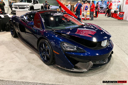 2015-2020 McLaren 540c 570s Front Bumper Side Splitter - DarwinPRO Aerodynamics
