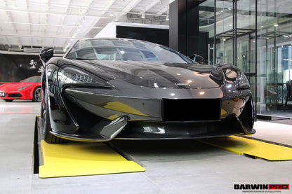 2015-2020 McLaren 540c 570s Front Bumper Side Splitter - DarwinPRO Aerodynamics